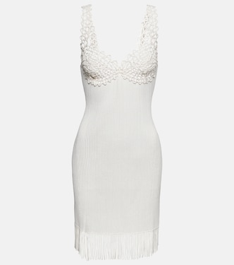 Fringe-trimmed minidress | Proenza Schouler