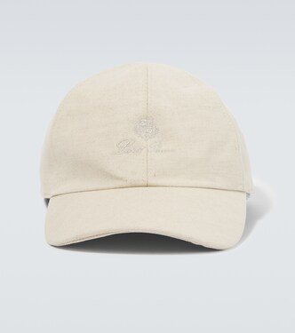 Cappello da baseball in cotone e lino | Loro Piana