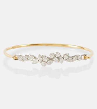 Bracelet Posey en or 18ct, platine et diamants | Jade Trau