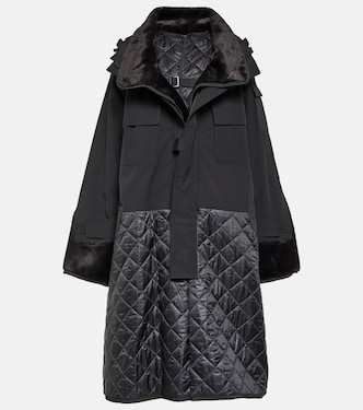 Abrigo acolchado con borrego sintético | Junya Watanabe