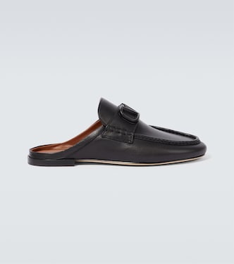 VLogo Signature leather mules | Valentino Garavani