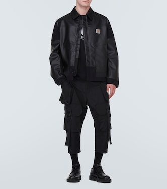 Pantalones cargo en gabardina de algodón | Junya Watanabe