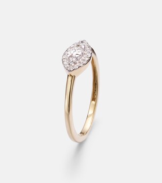 Bague Muse en or 10 ct et diamants | Stone and Strand