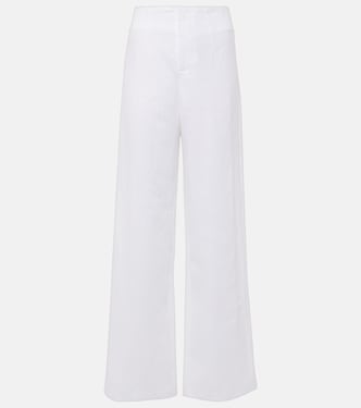 Gerade High-Rise-Hose Isotta aus Leinen | Faithfull