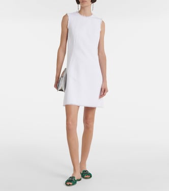 Sandali Bianca in pizzo con cristalli | Dolce&Gabbana