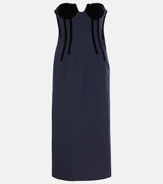 Abito midi Anemone in misto lana | Sportmax