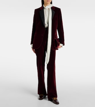 Blazer de terciopelo de algodón | Tod's
