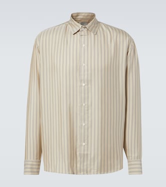 Striped silk shirt | Le Kasha