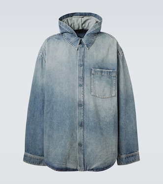 Hemdjacke aus Denim | Balenciaga