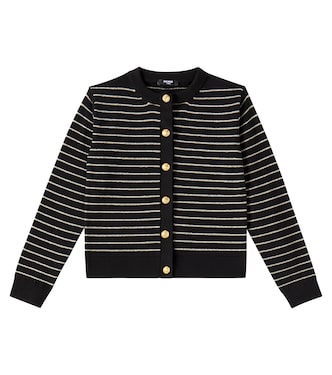 Cardigan aus Baumwolle | Balmain Kids