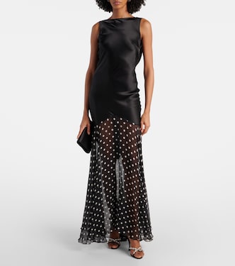 Robe aus Satin | Nina Ricci