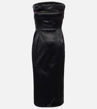 Bustier-Kleid aus Satin | Dolce&Gabbana