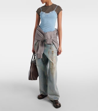 Top in jersey a strati | Acne Studios