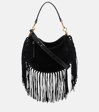 Oskan Soft Small suede shoulder bag | Isabel Marant