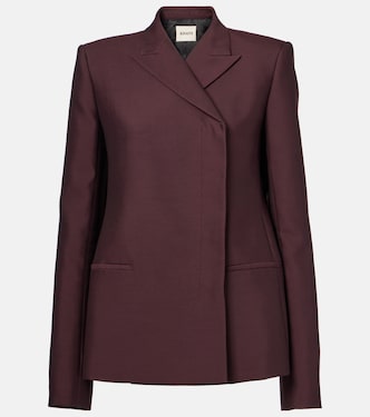 Silvannah wool and silk blazer | Khaite