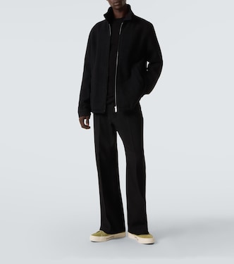 x Converse – Baskets en cuir façon poulain | Rick Owens