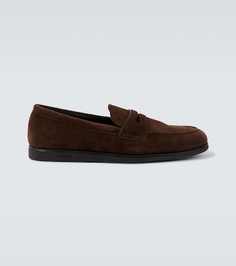 Portsmouth suede penny loafers | Church's