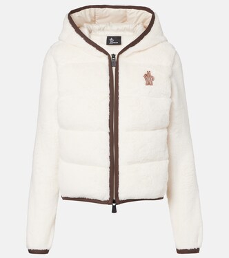 Hooded fleece down jacket  | Moncler Grenoble