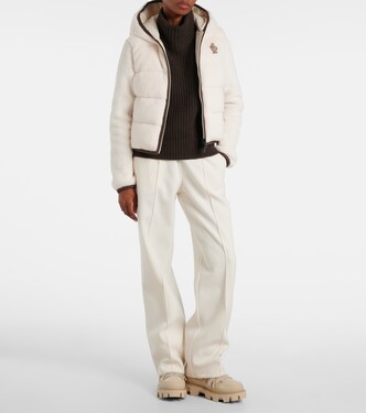 Hooded fleece down jacket  | Moncler Grenoble
