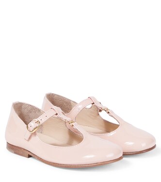 Leather ballet flats | Chloé Kids