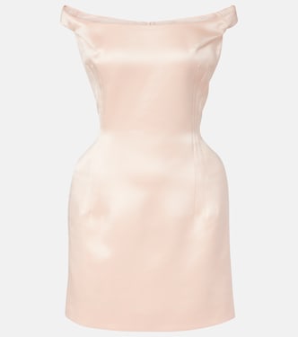 Minikleid aus Seidensatin | Magda Butrym