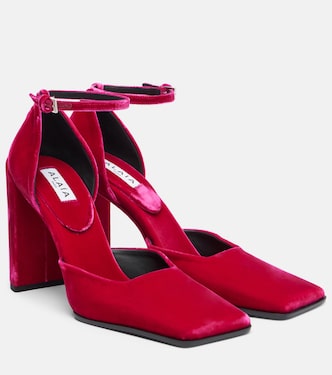 90 velvet pumps | Alaïa