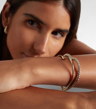 Jonc Cœur 9kt gold bangle | Yvonne Léon