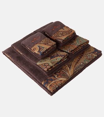Set of 5 cotton terry towels | Etro