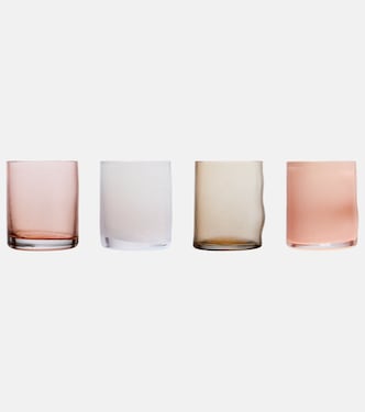 Raw Glassware玻璃杯四件套 | Milena Kling