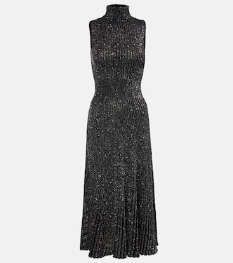 Sequined midi dress | Alaïa