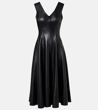 Paneled midi dress | Norma Kamali