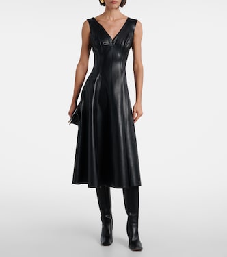 Paneled midi dress | Norma Kamali