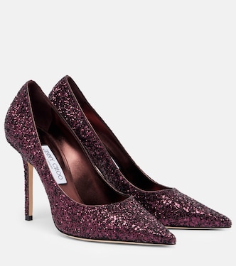 Love 100 glitter pumps | Jimmy Choo