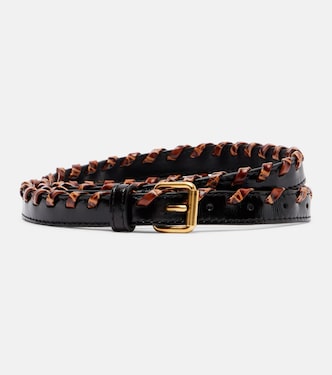 Braided leather belt | Dries Van Noten