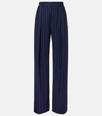 Pantaloni Jody in lana a gamba larga | Ralph Lauren Collection