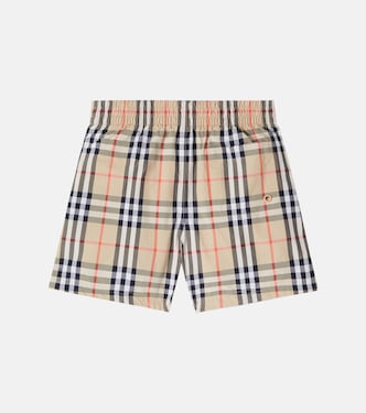 Burberry Check swim trunks | Burberry Kids