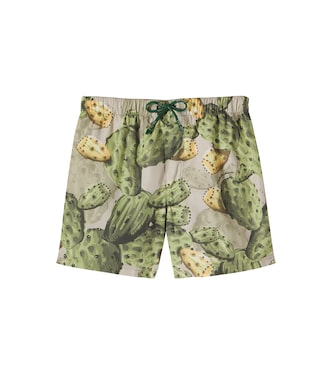 Printed swim trunks | Dolce&Gabbana Kids