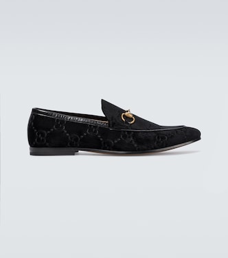 Loafers Gucci Jordaan aus Samt | Gucci