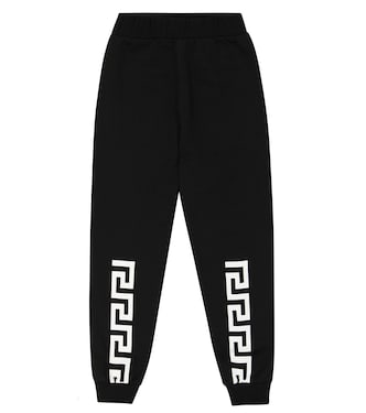 Greca cotton sweatpants | Versace Kids