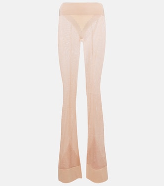x Lotta Volkova High-rise flared pants | Jean Paul Gaultier