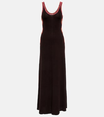 Gehäkeltes Maxikleid aus Wolle | Chloé