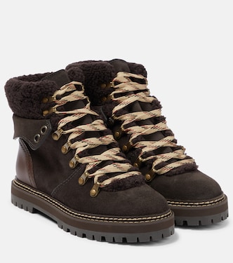 Eileen suede hiking boots | See By Chloé