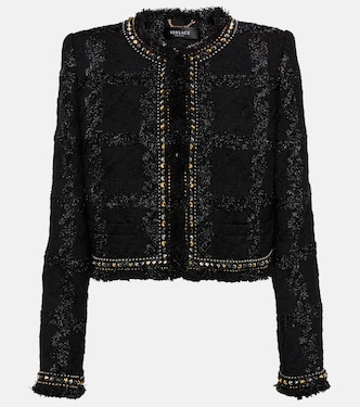 Verzierte Jacke aus Tweed | Versace