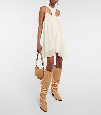 Miniabito Racky in crochet e seta | Isabel Marant