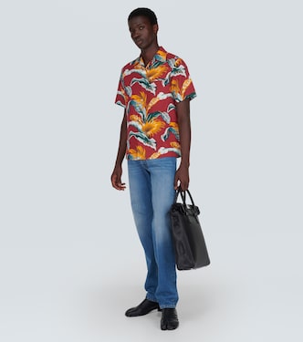 Camicia bowling in lino e cotone | Maison Margiela