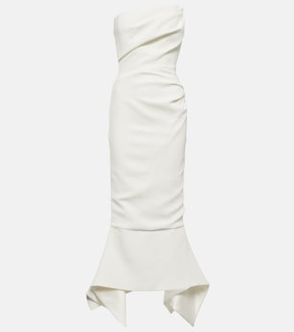 Suffix off-shoulder crêpe gown | Maticevski
