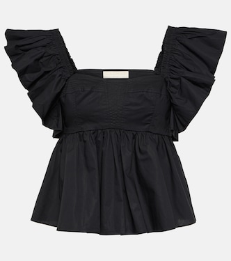 Top Romi in popeline di cotone | Ulla Johnson