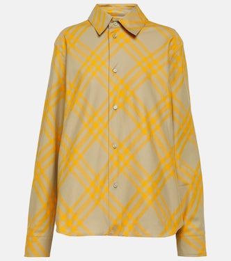 Camicia in cotone a quadri | Burberry
