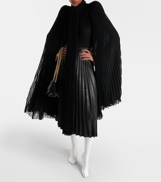 Schluppenbluse aus Chiffon | Balenciaga