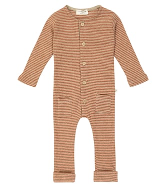Baby - Tutina Zabar in misto cotone a righe | 1 + in the Family